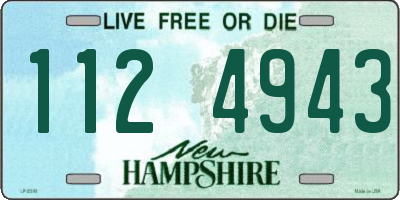 NH license plate 1124943