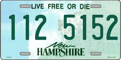 NH license plate 1125152