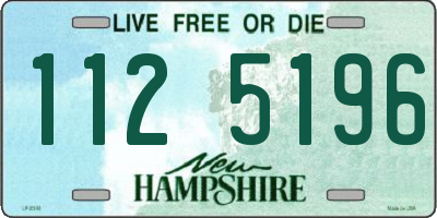 NH license plate 1125196