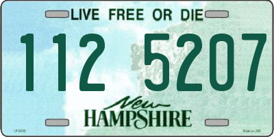 NH license plate 1125207