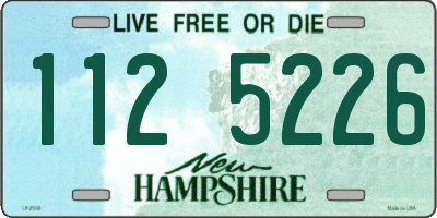 NH license plate 1125226