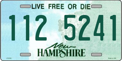NH license plate 1125241
