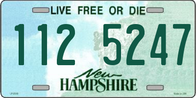 NH license plate 1125247