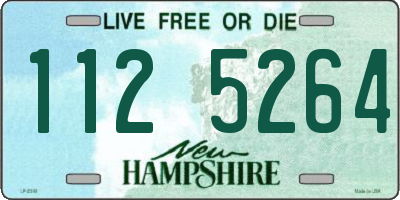NH license plate 1125264