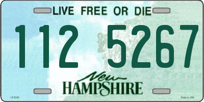 NH license plate 1125267