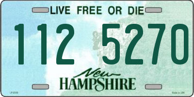 NH license plate 1125270