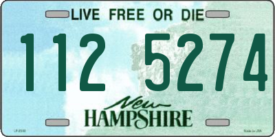 NH license plate 1125274