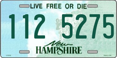 NH license plate 1125275