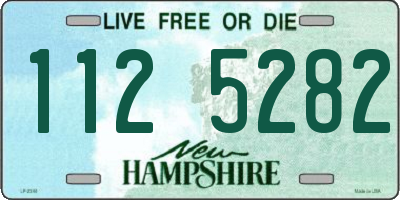 NH license plate 1125282