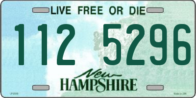 NH license plate 1125296