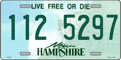 NH license plate 1125297