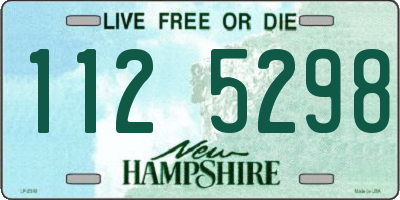 NH license plate 1125298
