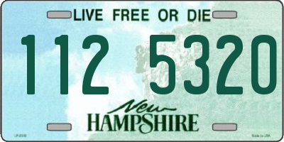 NH license plate 1125320