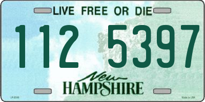 NH license plate 1125397