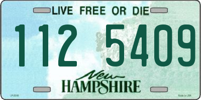 NH license plate 1125409