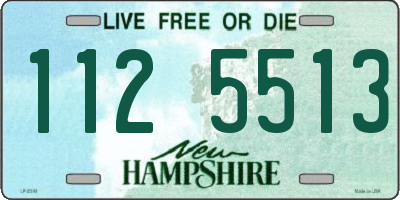 NH license plate 1125513