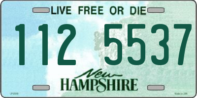 NH license plate 1125537
