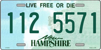 NH license plate 1125571