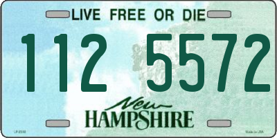 NH license plate 1125572