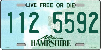NH license plate 1125592