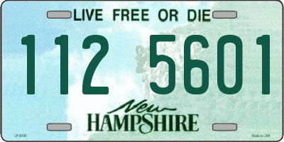 NH license plate 1125601