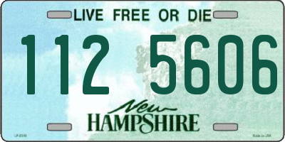 NH license plate 1125606