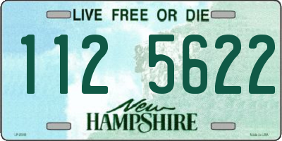NH license plate 1125622