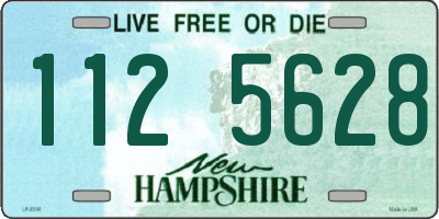 NH license plate 1125628