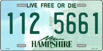 NH license plate 1125661