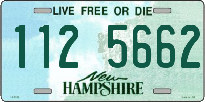 NH license plate 1125662
