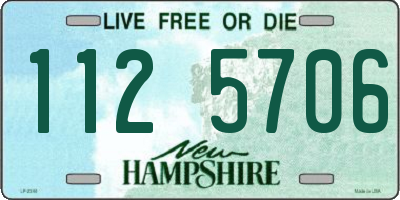 NH license plate 1125706