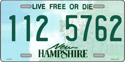 NH license plate 1125762