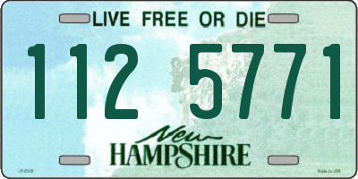 NH license plate 1125771