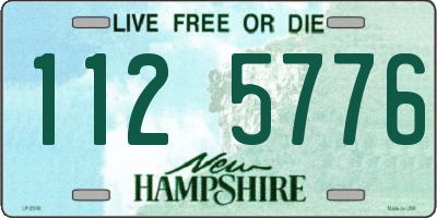 NH license plate 1125776