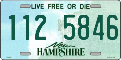 NH license plate 1125846