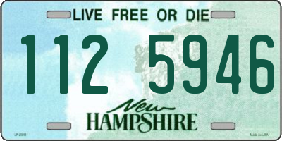 NH license plate 1125946