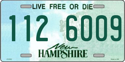 NH license plate 1126009