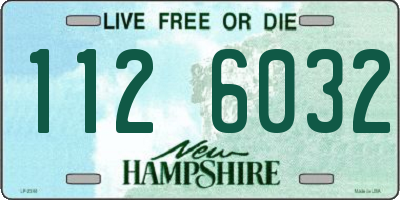 NH license plate 1126032