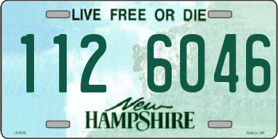NH license plate 1126046