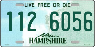 NH license plate 1126056