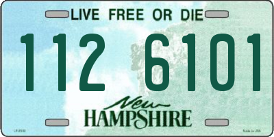 NH license plate 1126101