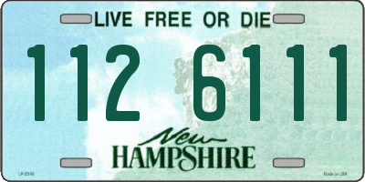 NH license plate 1126111