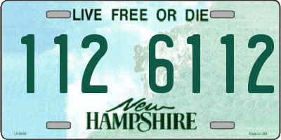 NH license plate 1126112