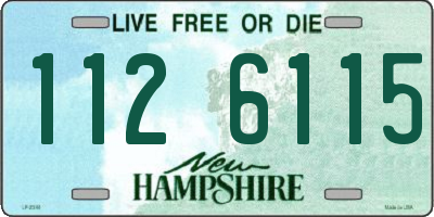 NH license plate 1126115