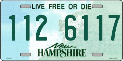 NH license plate 1126117