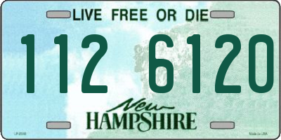 NH license plate 1126120
