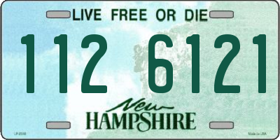 NH license plate 1126121