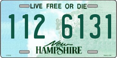 NH license plate 1126131