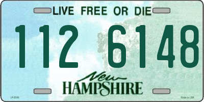NH license plate 1126148