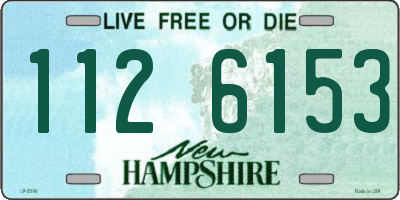 NH license plate 1126153